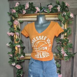 Victorias Secret Tennessee VOLS Babydoll Tee Size XS